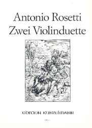 2 Duette : für 2 Violinen -Francesco Antonio Rosetti (Rößler)
