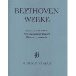 BEETHOVEN WERKE ABTEILUNG 4 BAND 1 : -Ludwig van Beethoven