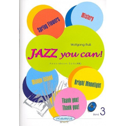 Jazz You can vol.3 (+CD) für Akkordeon -Wolfgang Russ (-Plötz)