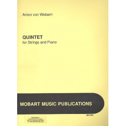 Quintet for string quartet and piano -Anton von Webern