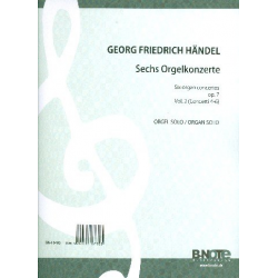 6 Orgelkonzerte op.7 Band 2 -Georg Friedrich Händel (George Frederic Handel)