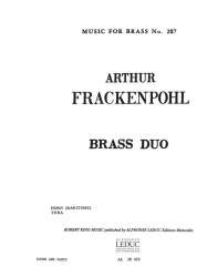 Brass Duo for horn in f (baritone) and tuba -Arthur Frackenpohl