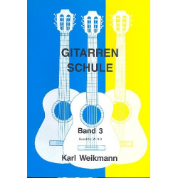 Gitarrenschule Band 3 -Karl Weikmann