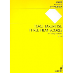 3 Film Scores for string orchestra -Toru Takemitsu
