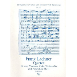 Quintett op.121 für 2 Violinen -Franz Paul Lachner