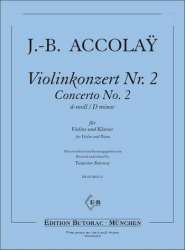 Konzert d-Moll Nr.2 für Violine und -Jean Baptiste Accolay