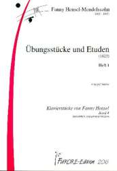 Übungsstücke und Etüden Band 1 -Fanny Cecile Mendelssohn (Hensel)