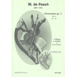 Sonaten op.7 Band 2 (Nr.6-10) für -Willem de Fesch