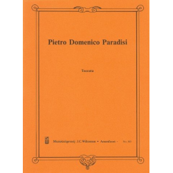 Toccata für Orgel -Pietro Domenico Paradisi