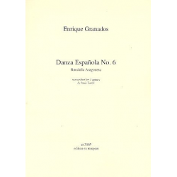 Danza Espanola no.6 für 3 Gitarren -Enrique Granados