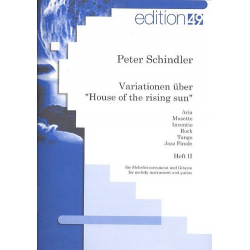 Variationen über House of the Rising Sun -Peter Schindler