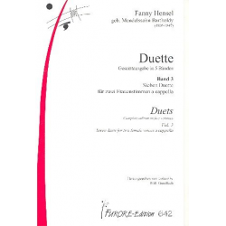 Duette Band 3 7 Duette für -Fanny Cecile Mendelssohn (Hensel)