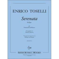 Serenata D-Dur für Violoncello und Klavier -Enrico Toselli