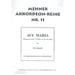 Ave Maria für Akkordeon -Charles Francois Gounod