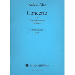 Konzert für Kontrafagott und Orchester -Kalevi Aho