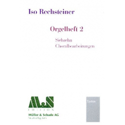 Orgelheft Band 2 -Iso Rechsteiner