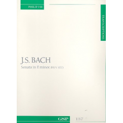 Sonata e Minor BWV1023 -Johann Sebastian Bach