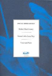 Sweet little Jesus Boy for voice and piano -Robert MacGimsey