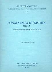Sonate fis-Moll op.52 für Violoncello -Giuseppe Martucci