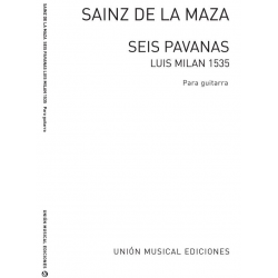 6 Pavanas para guitarra -Luis Milan