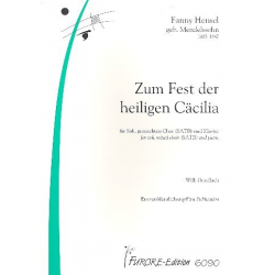 Zum Fest der Heiligen Cäcilie -Fanny Cecile Mendelssohn (Hensel)