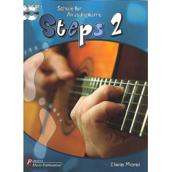 Steps Band 2 (+2 CD's) für Gitarre -Elwin Morel
