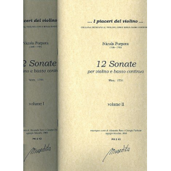 12 Sonaten für Violine und Bc -Nicola Antonio Porpora