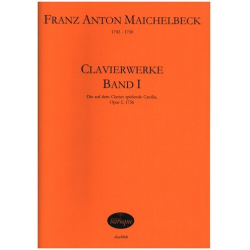 Clavierwerke op.1 Band 1 -Franz Anton Maichelbeck