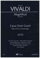 Magnificat g-Moll RV610 - Chorstimme Alt -Antonio Vivaldi