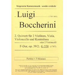 Quintett F-Dur op.39,2 G338 -Luigi Boccherini