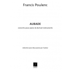 Aubade pour piano et orchestre : -Francis Poulenc