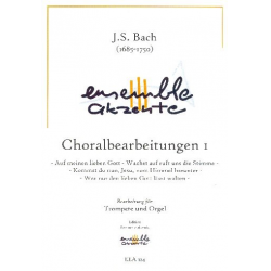 Choralbearbeitungen Band 1 - Johann Sebastian Bach