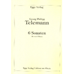 6 Sonaten für 2 Oboen -Georg Philipp Telemann