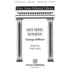 Hei Mihi, Domine -George Jeffreys / Arr.Peter Aston