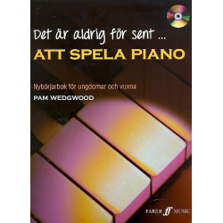 Det är aldrig för sent att spela Piano (+CD) (schwed) -Pamela Wedgwood