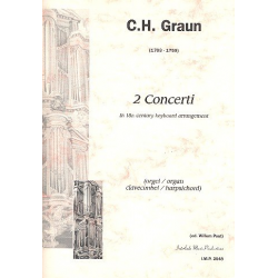 2 Konzerte für Orgel (Cembalo) -Karl Heinrich Graun