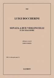 Sonate C-Dur für 2 Violoncelli -Luigi Boccherini