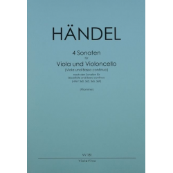 4 Sonaten -Georg Friedrich Händel (George Frederic Handel)