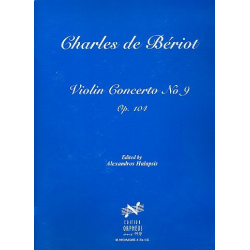 Concerto no.9 op.104 for violin and orchestra -Charles  A. de Bériot