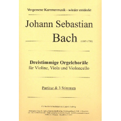 Dreistimmige Orgelchoräle -Johann Sebastian Bach