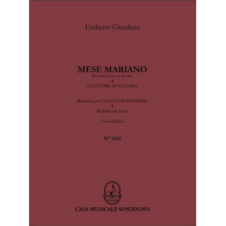 Mese Mariano Klavierauszug (it) -Umberto Giordano