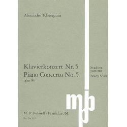 Klavierkonzert Nr.5 op.96 -Alexander Tcherepnin / Tscherepnin