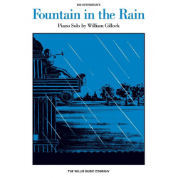 Fountain In The Rain -William Gillock