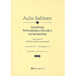 String Quartet no.3 -Aulis Sallinen