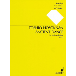 Ancient dance for violin -Toshio Hosokawa