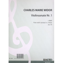 Sonate g-Moll op50 für Violine und Klavier -Charles-Marie Widor