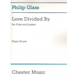 Love divided by for flute and piano -Philip Glass