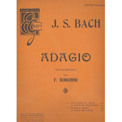 Adagio pour violon et Orgue (piano) -Johann Sebastian Bach