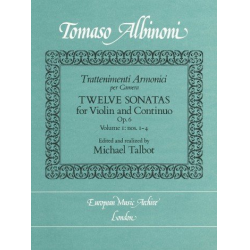 12 sonatas vol.1 op.6 nos.1-4 -Tomaso Albinoni