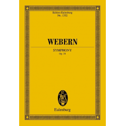 Sinfonie op.21 -Anton von Webern